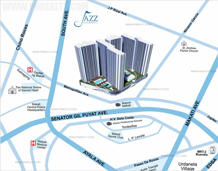 Jazz Residences Smdc Properties